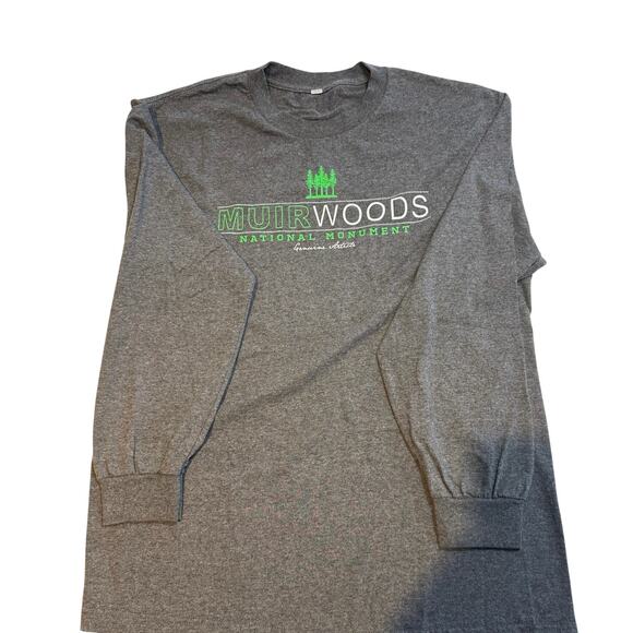 Muir Woods National Monument Genuine Article Sz L Log Sleeve Unisex | EUC - Picture 2 of 2